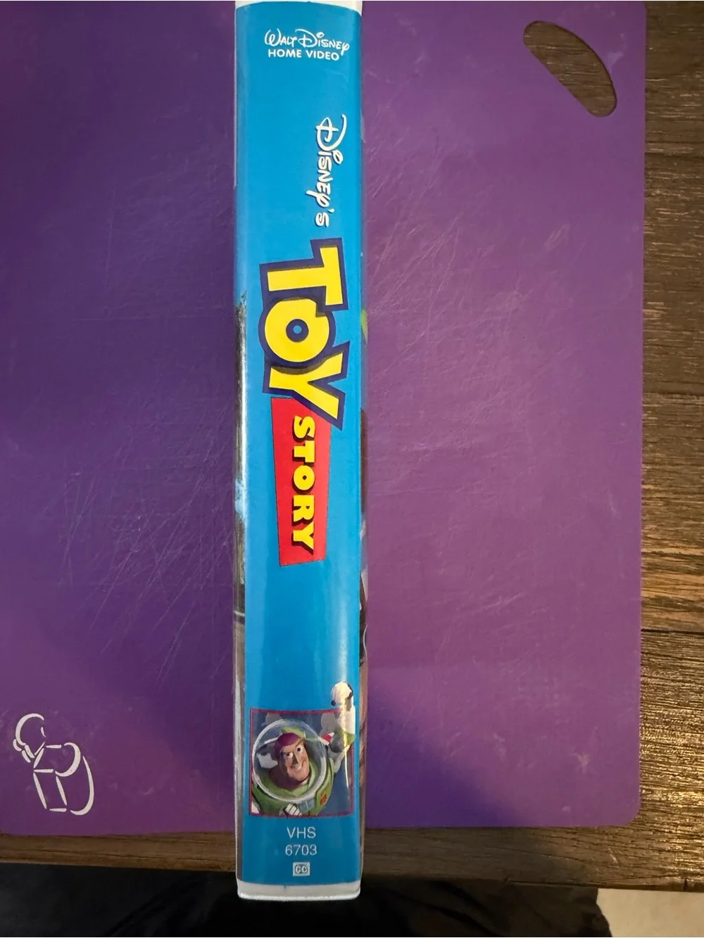Disney Toy Story DVD Case with Colorful Character Cover